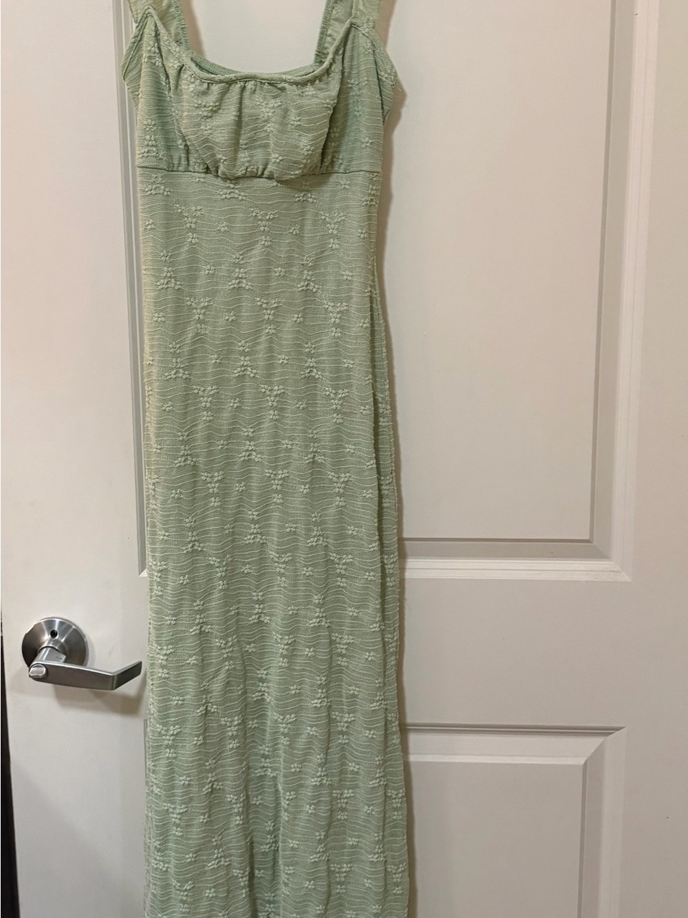 See You Monday Mint Green Sleeveless Maxi Dress